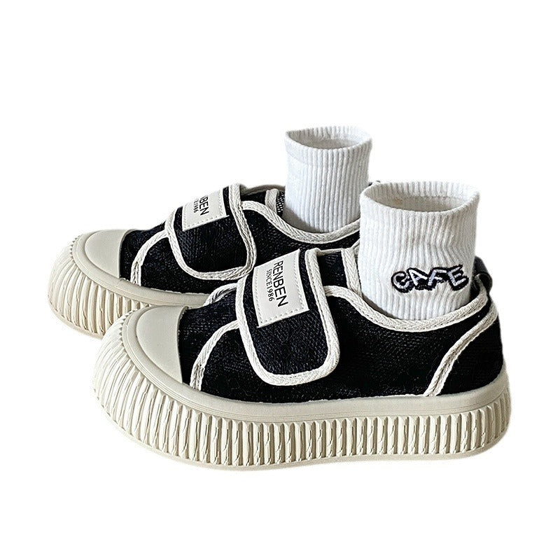 Dame Sneaker med innovativt velcro og trendy design Stilla