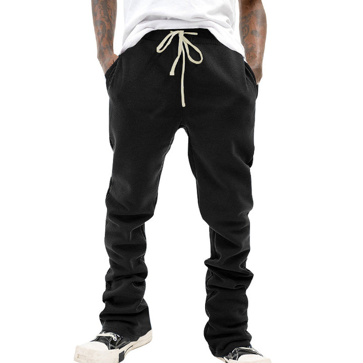 Herre afslappede sweatpants med praktisk snoretræk og elastisk talje Stilla