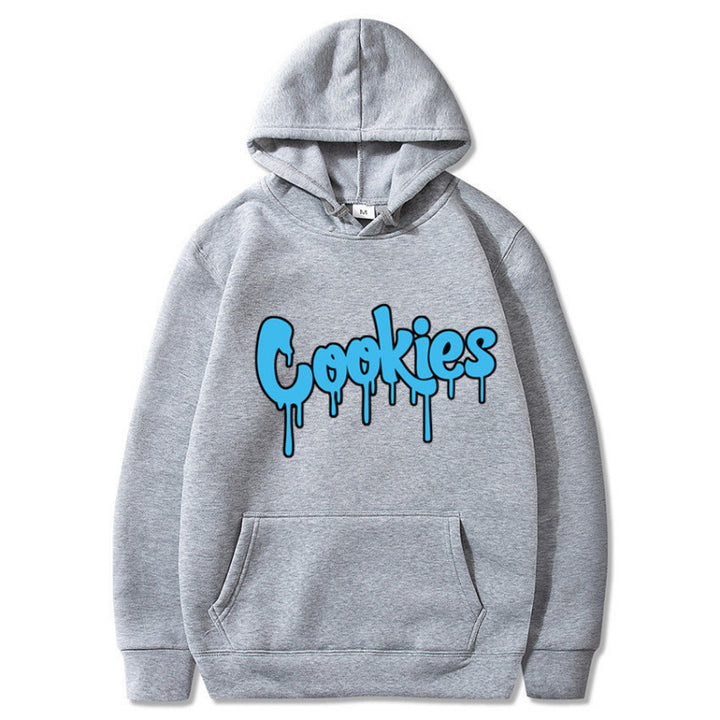 Kvinders hoodie sweatshirt med moderne grafisk print og komfortabel pasform Skovae