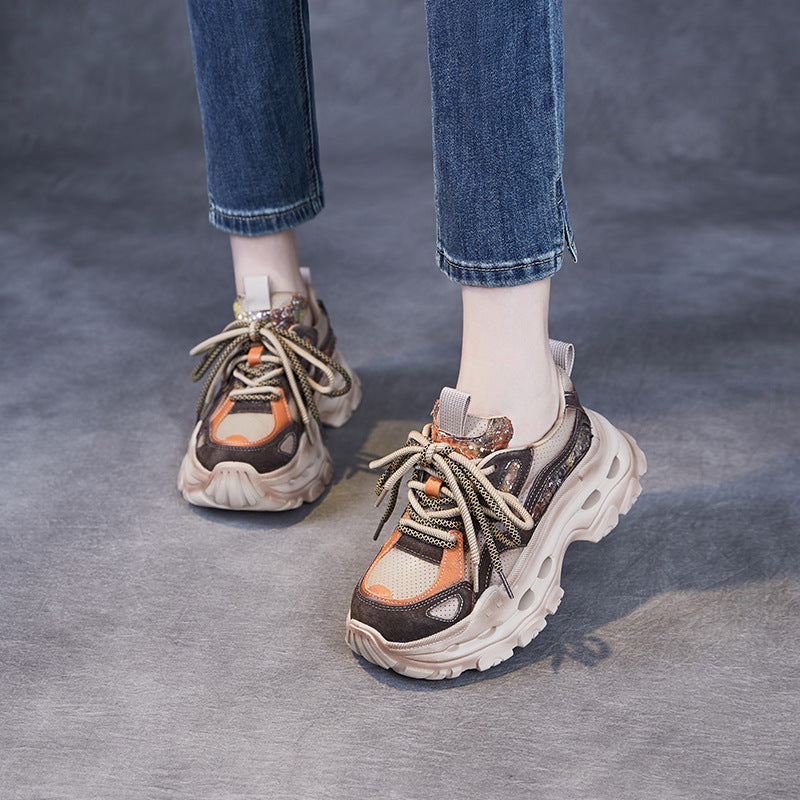 Herrer Chunky Platform Mode Sneakers Stilla