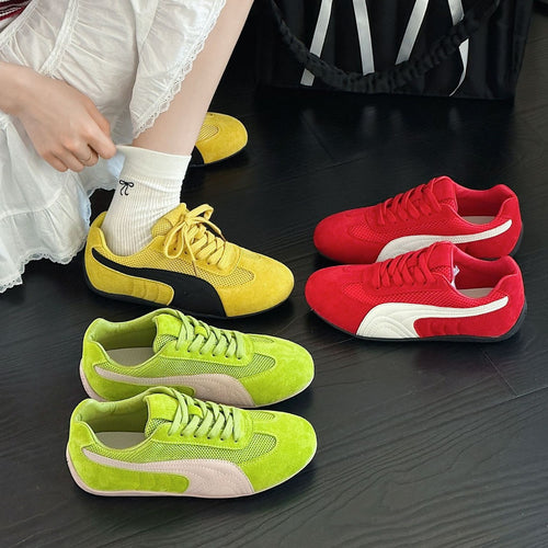 Dame Sporty Fritid-Sneakers med åndbare indsatser Stilla