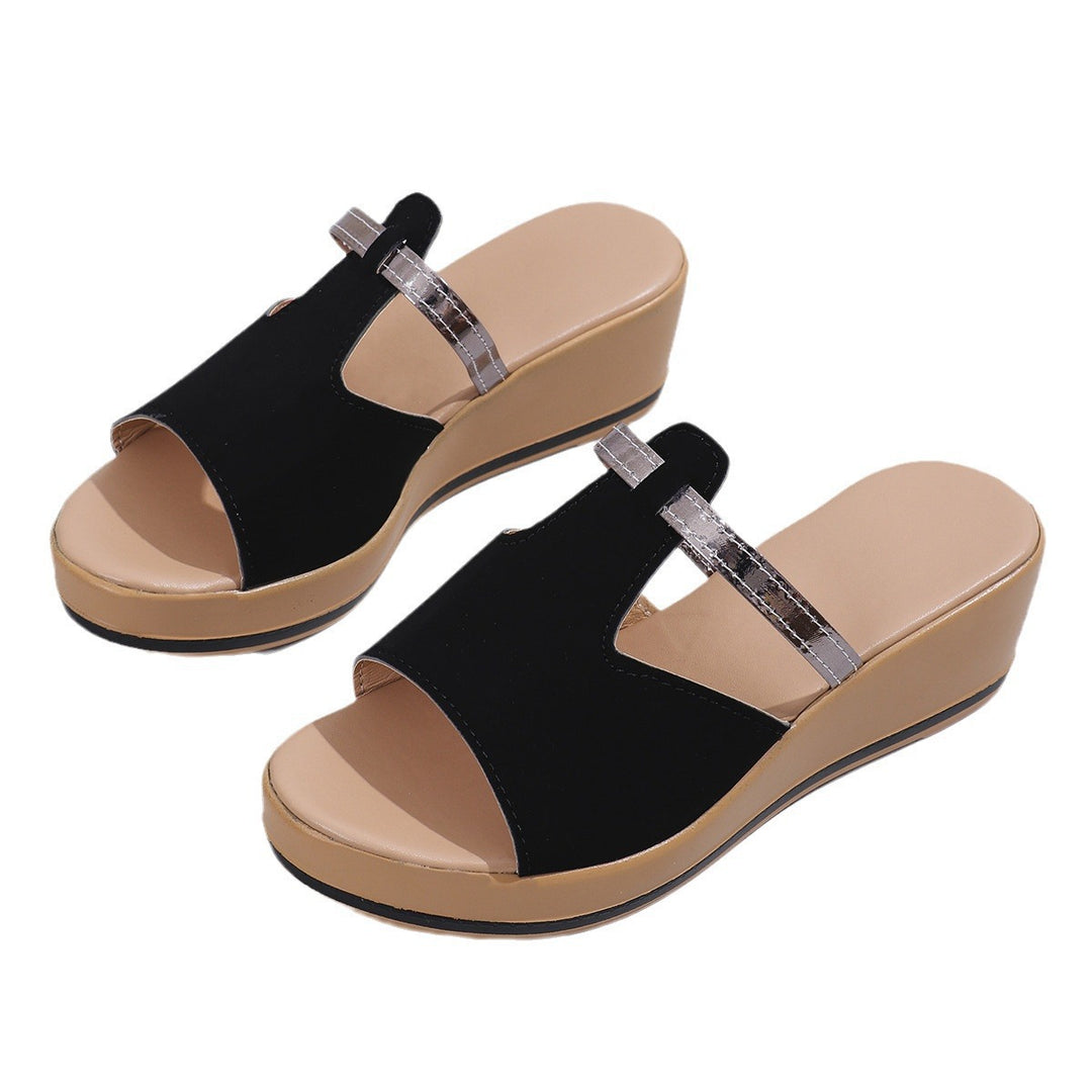 Dame Wedge-sandaler med justerbar rem og ergonomisk fodseng Stilla