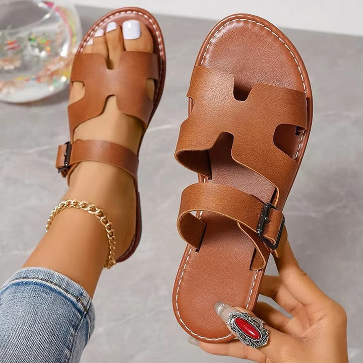 Dame Sandaler med justerbar rem og elegant snit Stilla
