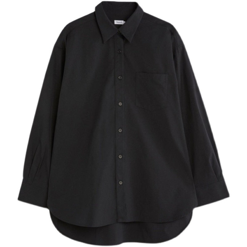 Dame skjorte med oversized snit og komfortable ærmer Stilla