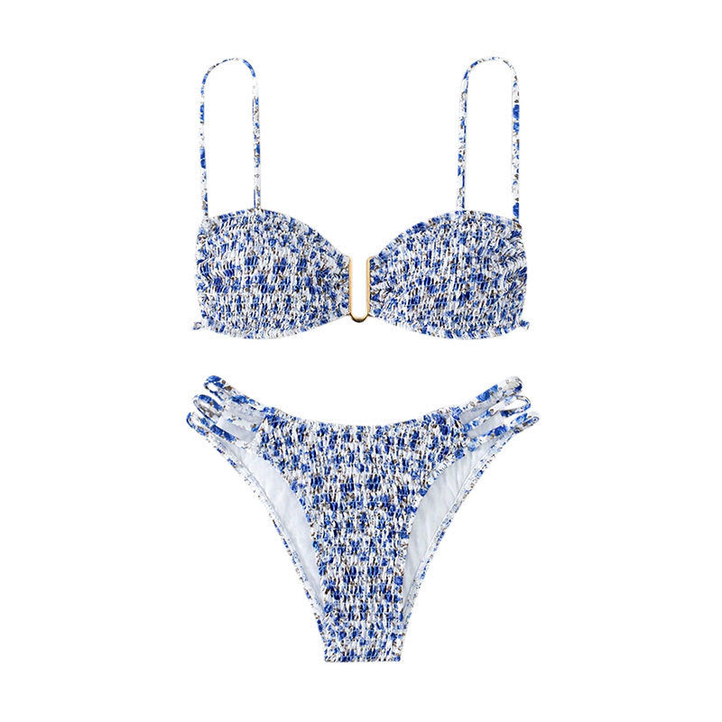 Dame bikini-sæt med raffineret design og fashionable stroppedetaljer Skovae