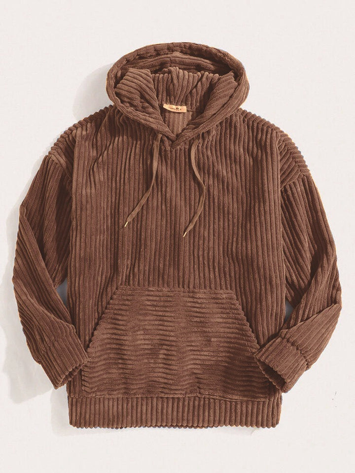 Kvindernes hyggelige hoodie i moderne ribdesign Stilla