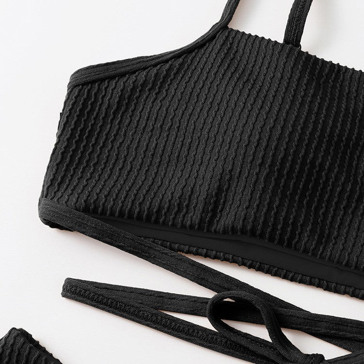 Dame Sporty Badedragt med Knude Detalje Skovae