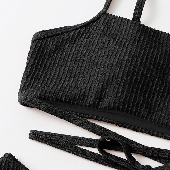 Dame Sporty Badedragt med Knude Detalje Skovae