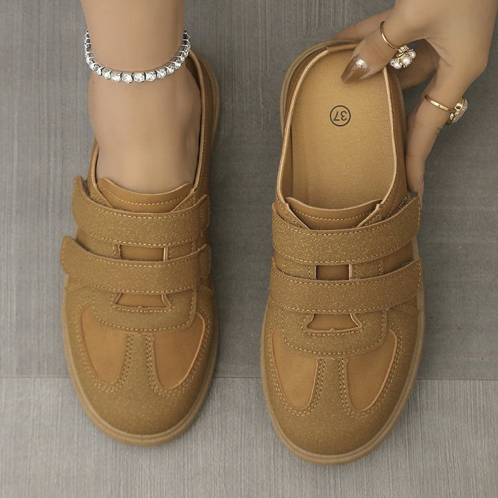 Dame behagelige Clogs med justerbare velcro-remme og ergonomisk fodseng Stilla