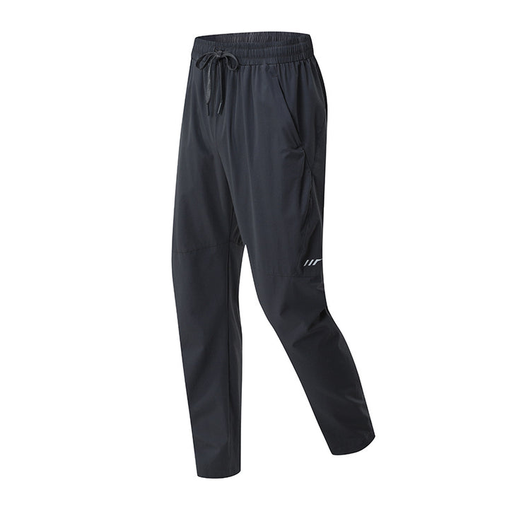 Herrer Sporty fritidsbukser med elastisk talje og åndbare indsatser Stilla