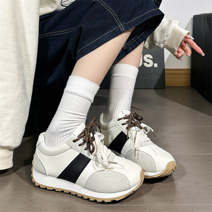 Dame Sporty Sneakers med åndbar overfladestruktur og fleksibel sål Stilla