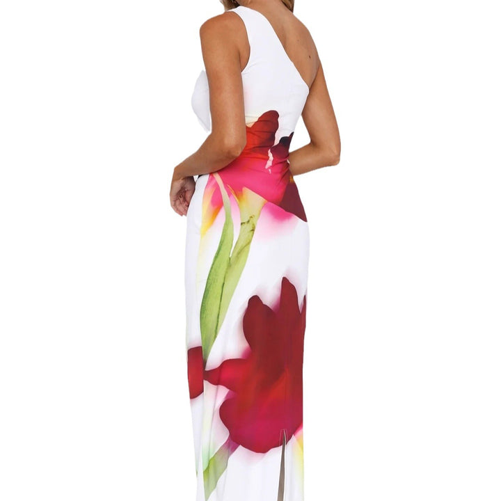 Femme Blomsterprint Maxi Kjole Stilla