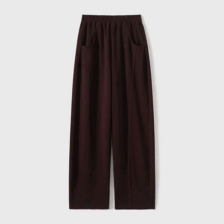 Dame afslappede culottes med elastisk talje og praktiske lommer Stilla