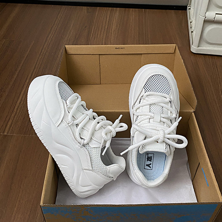 Dame Chunky Sneakers med åndbart mesh-overflade og fleksibel sål Stilla