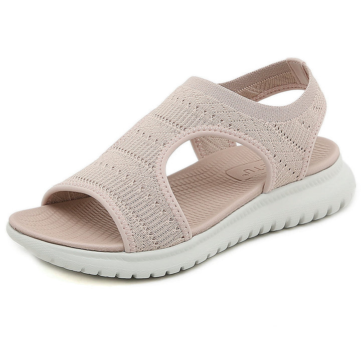 Dame Sporty Sandaler med åndbare netindlæg og dæmpende sål Stilla