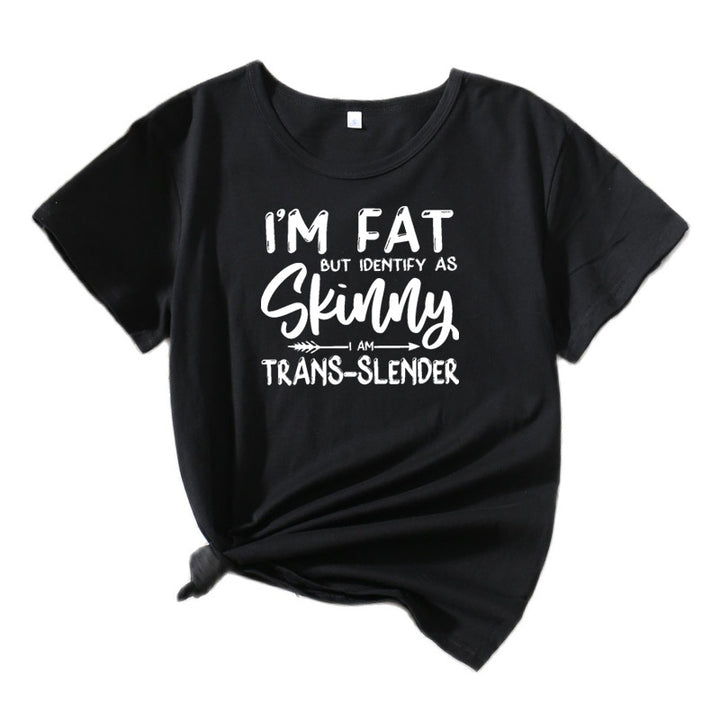 Dame Fritid Humor Grafik T-shirt Stilla 1751262371
