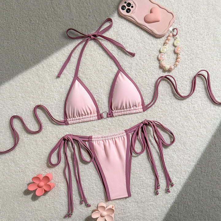 Dame Triangel-Bikini med fleksibelt bindesystem Skovae