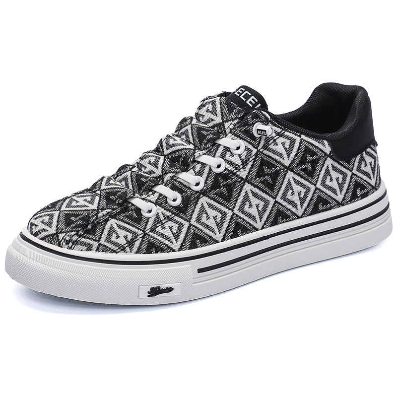 Femme stilfulde mønstrede sneakers Stilla