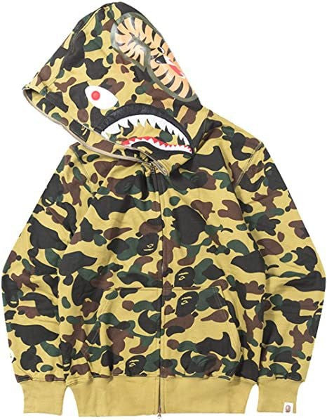 Dame hoodie jakke med moderne camouflage design og høj kvalitets bomuldsblanding Skovae