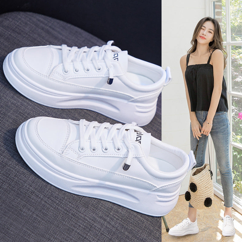 Dame Mode Platform-Sneakers i urban stil Stilla