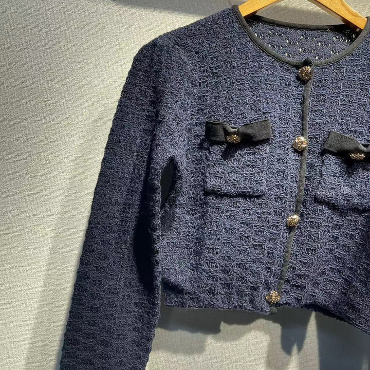 Dame Midi-nederdel med struktureret stof og stilfulde lommer Stilla