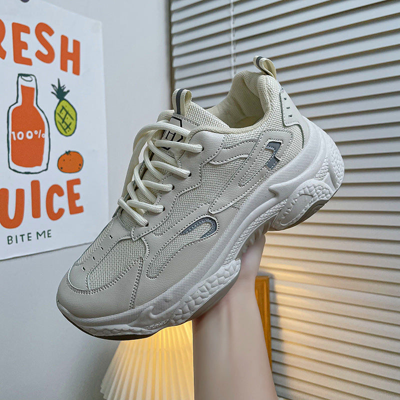 Dame Sporty sneakers med åndbart mesh-overflade og dæmpende sål Stilla