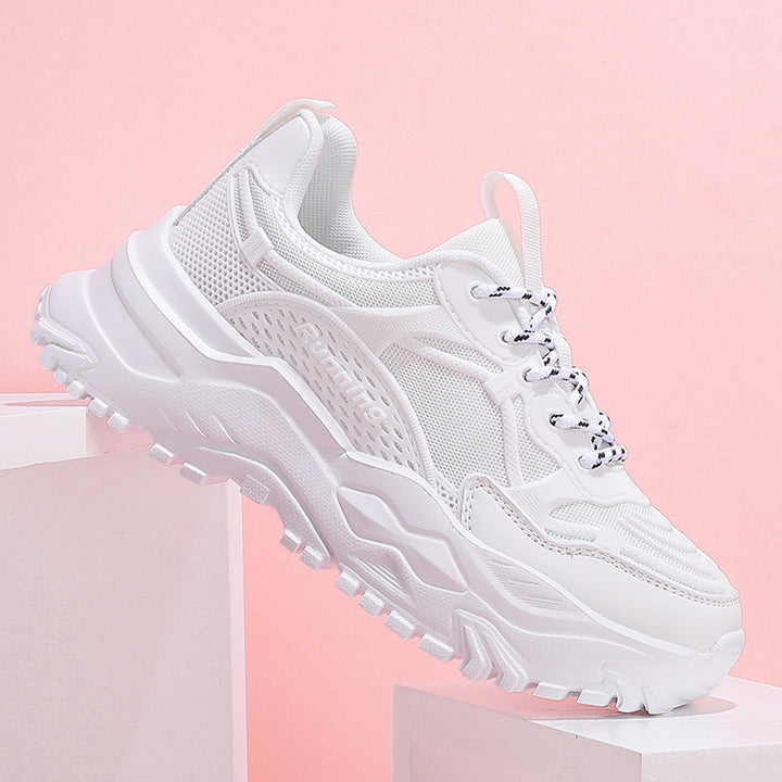 Dame Sportslige Letvægts Sneakers med åndbar Mesh-konstruktion Stilla