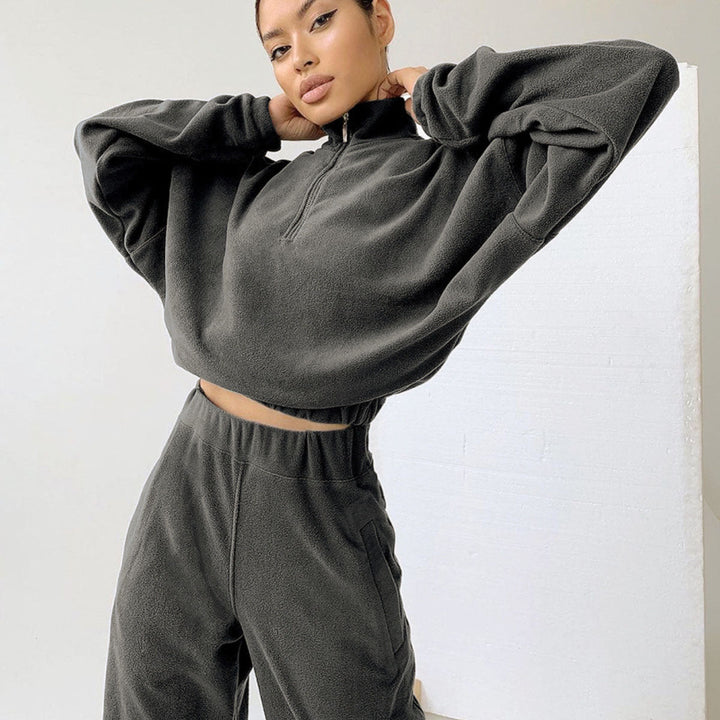 Stilla | Praktisk Lomme Sweatshirt og Bukser