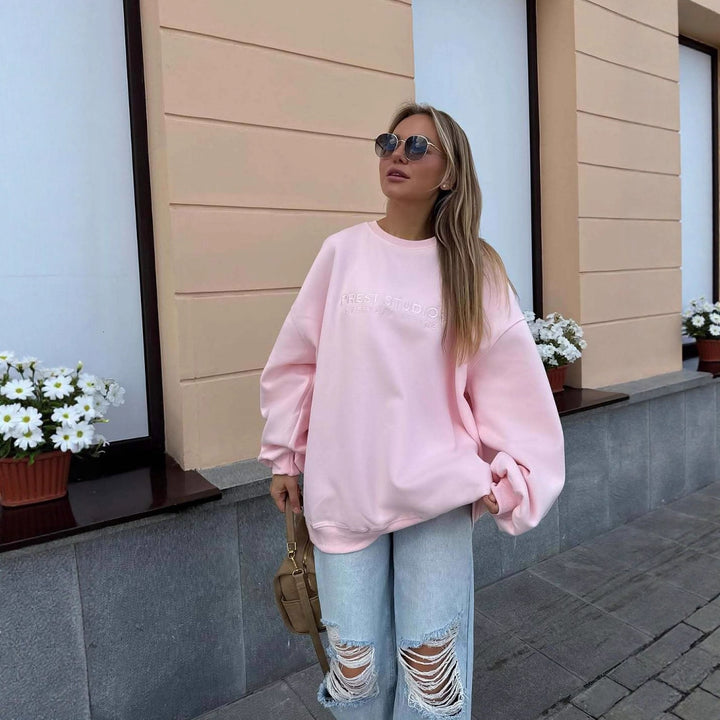 Kvinders Casual Oversized Sweater Stilla