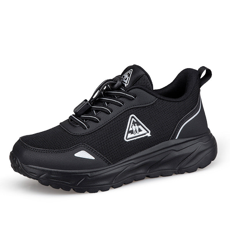 Unisex nan robuster åndbar udendørs sneakers med støddæmpende sål Skovae