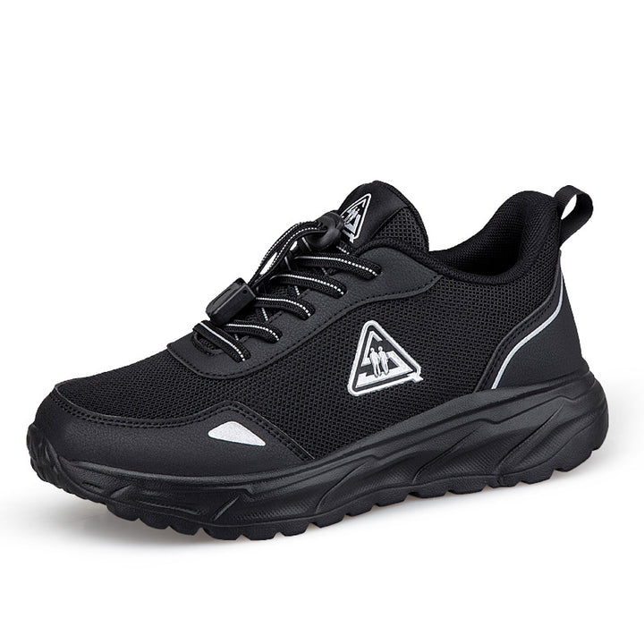 Unisex nan robuster åndbar udendørs sneakers med støddæmpende sål Skovae
