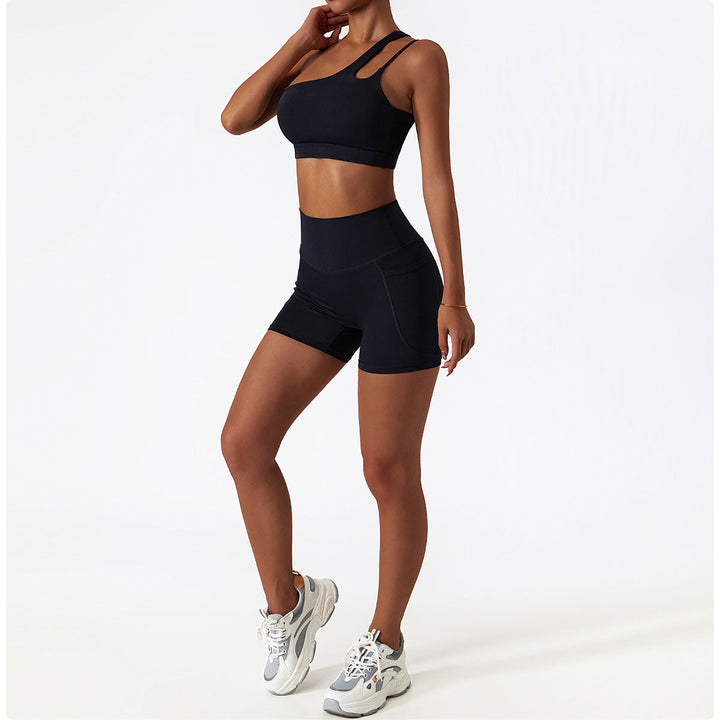 Stilla | Ice Silk Nude Feel Sport Shorts Hurtigttørrende Slim Yoga Bukser