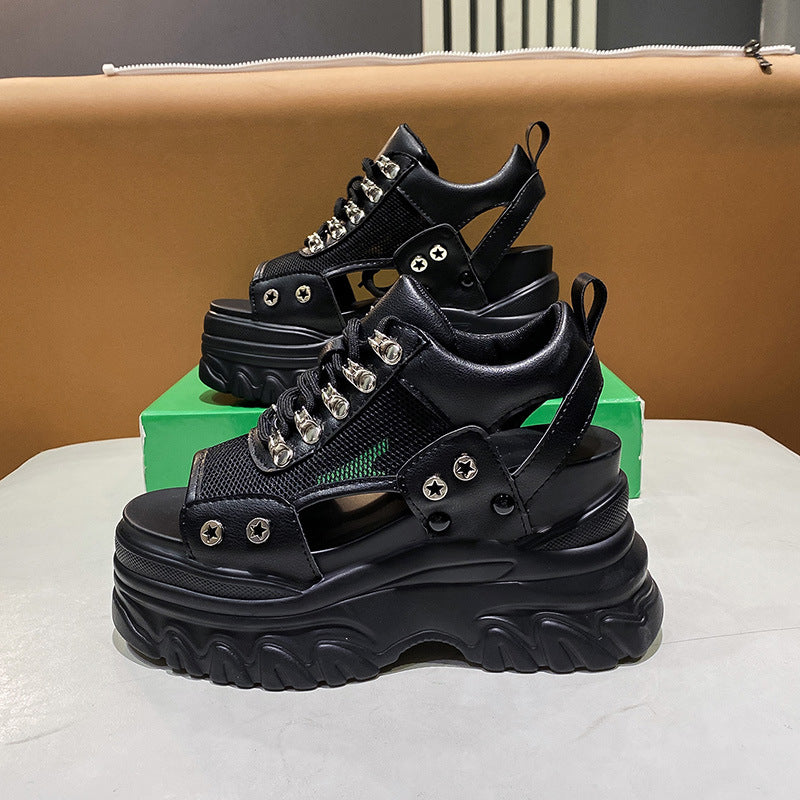 Dame Chunky Sneaker med moderigtigt mesh-overdel og robust plateau Stilla