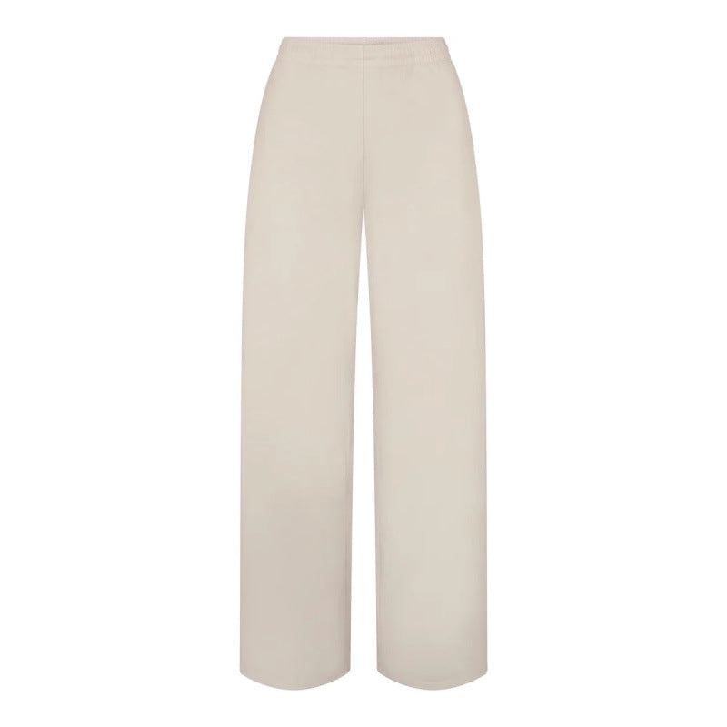 Dame Relaxed Bred-Ben Lounge-Bukser Stilla
