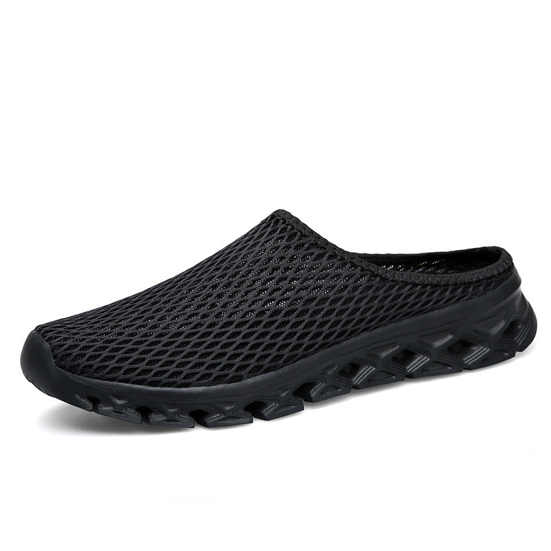 Unisex nan åndbar mesh mule sko med fleksibel vaffelsål og ergonomisk fodseng Skovae