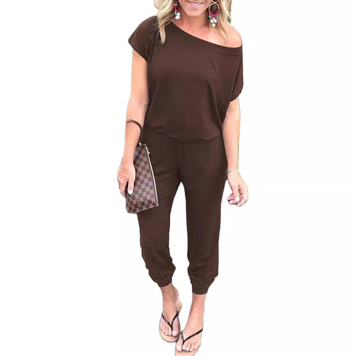 Damer casual one-piece med off-shoulder design Stilla