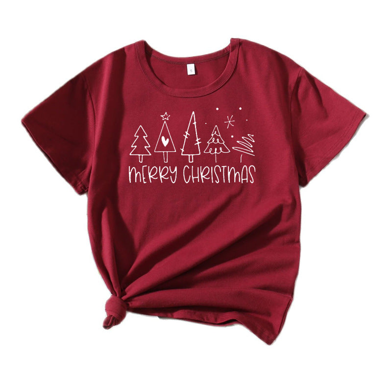 Damer Behagelig Ferie Grafik T-shirt Stilla