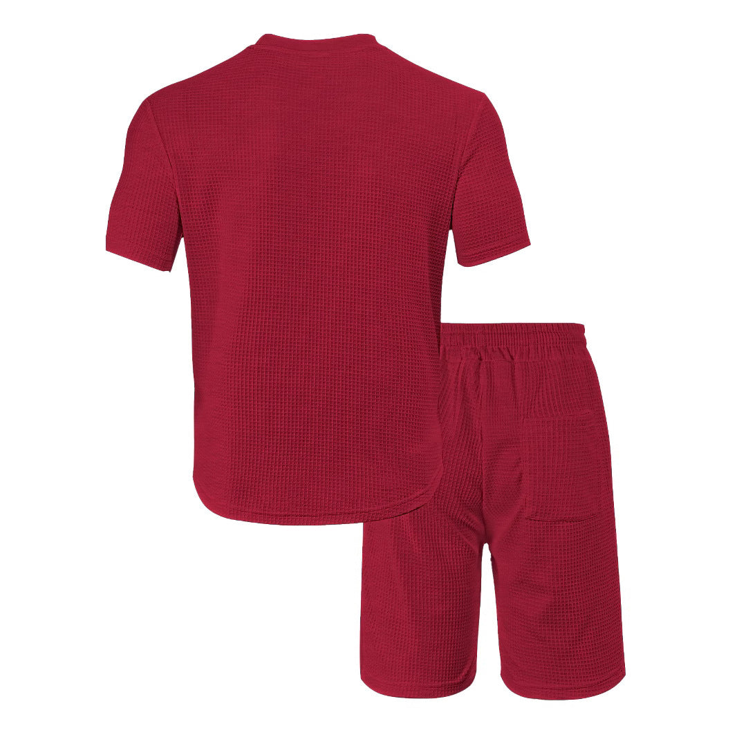 Herrer Fritids-Loungewear Sæt i åndbart materiale med lommer Stilla