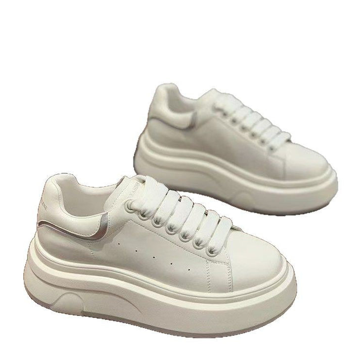 Dame Sneakers med tyk platform og elegante stropper Stilla