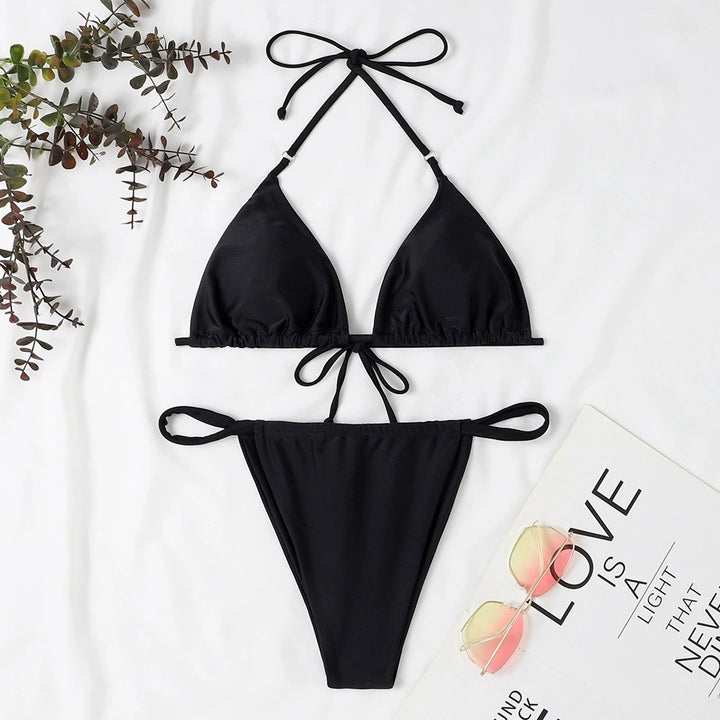 Dame Justerbar Trekant-Bikini-Sæt Stilla 1750840006