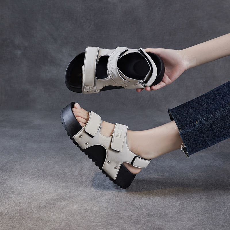 Herrer Casual Platform Sport Sandaler Stilla