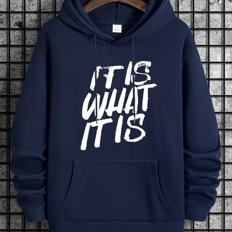 Kvinders hoodie med moderne bogstaver og behagelig pasform Skovae