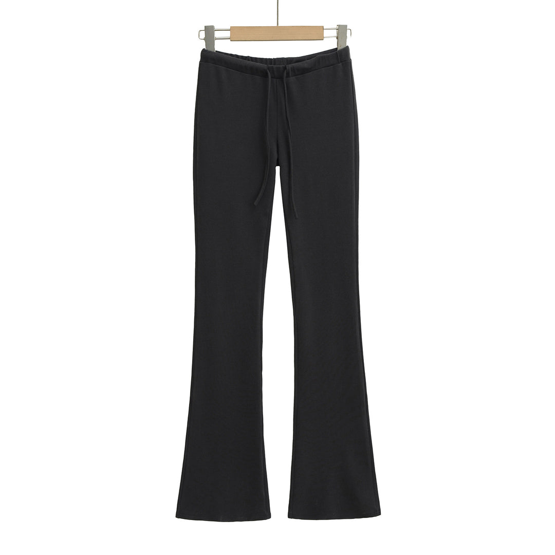 Dame Sporty Flared-bukser med elastisk talje og justerbar snor Stilla