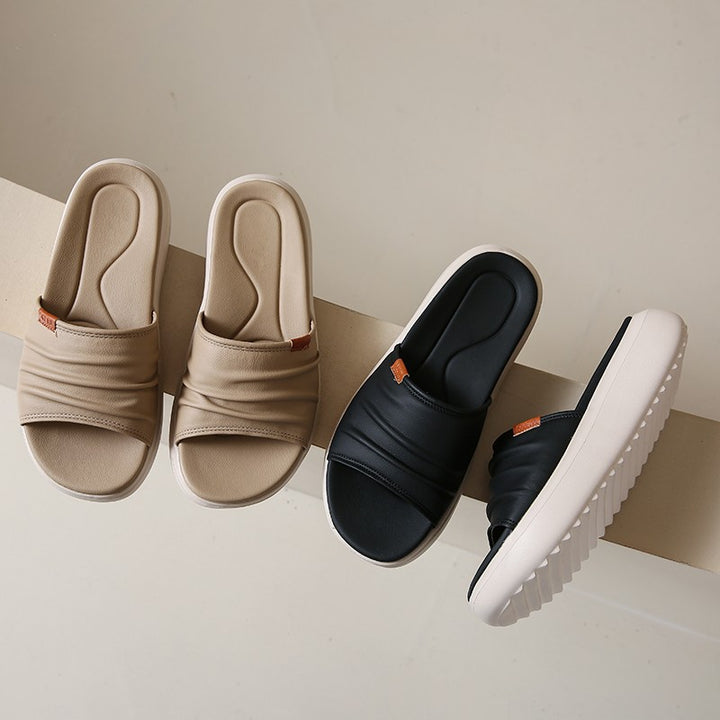 Dame Komfortable Fritids-Sandaler med brede polstrede Remme Stilla