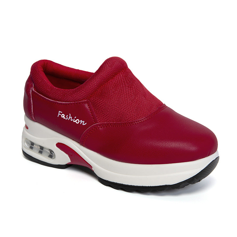 Damer Komfortable Slip-On Sneakers med åndbart mesh-overflade og polstret fodseng Stilla