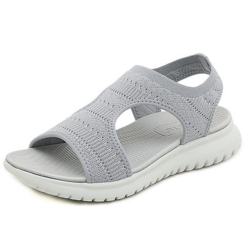 Dame Sporty Sandaler med åndbare netindlæg og dæmpende sål Stilla