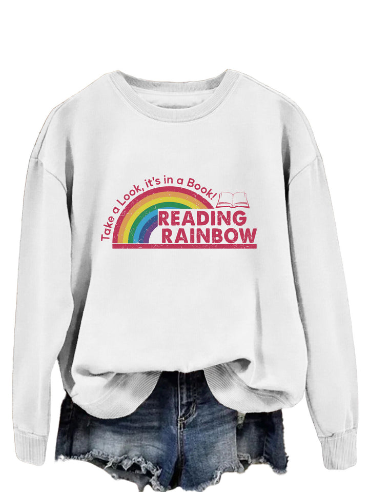 Kvinder casual sweatshirt med unikt print Stilla