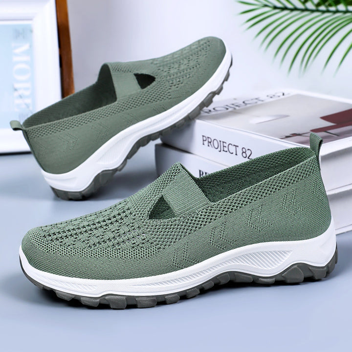 Dame Slip-On Fritidssko med åndbar overfladestruktur og skridsikker sål Stilla
