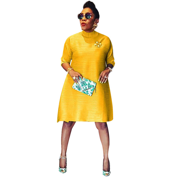 Dame Oversized Kjole med raffineret struktur Stilla