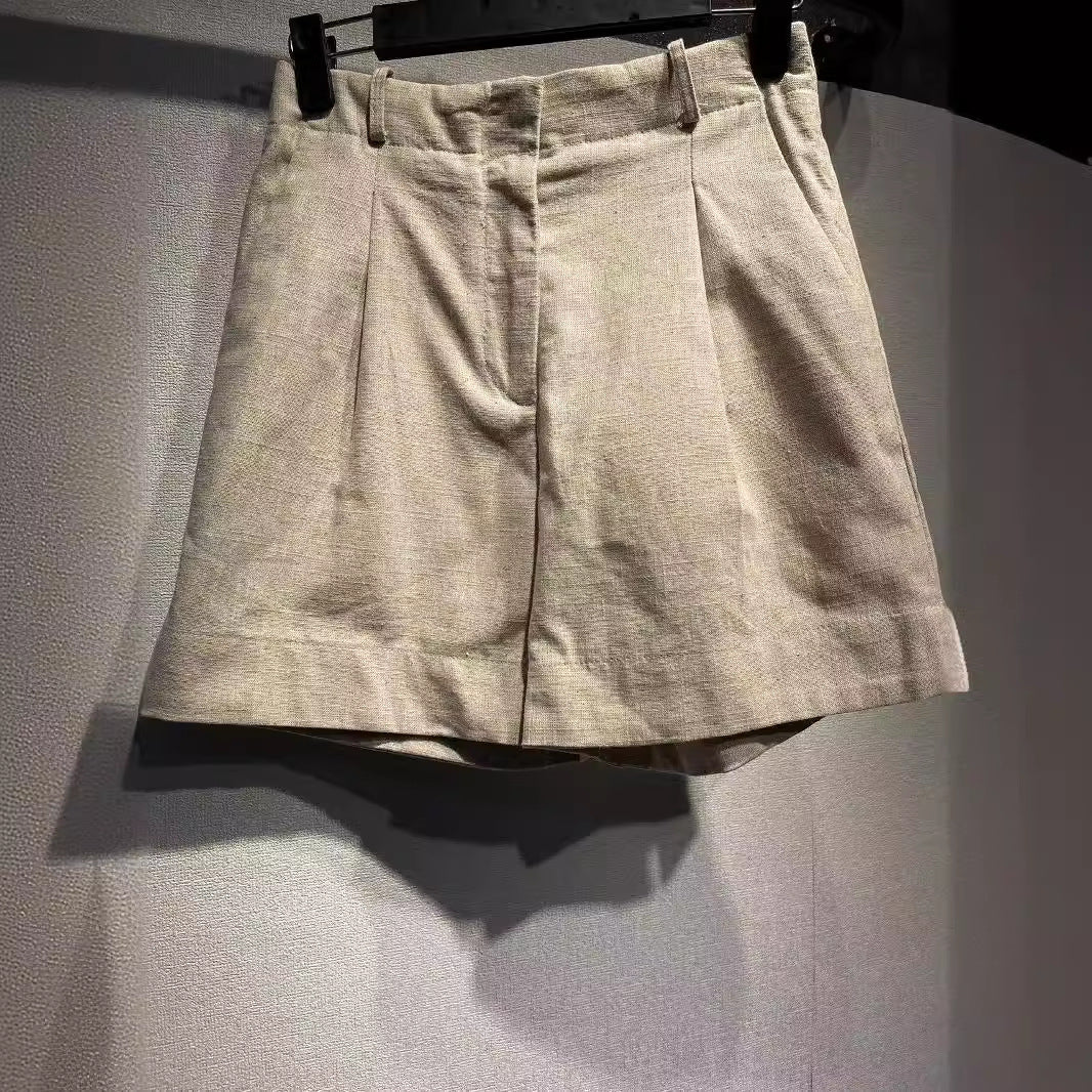 Dame elegante Shorts med overdimensioneret snit og frisk design Stilla